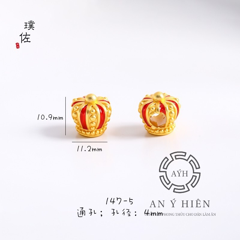 Charm Vương miện hồng #C323( An Ý Hiên)