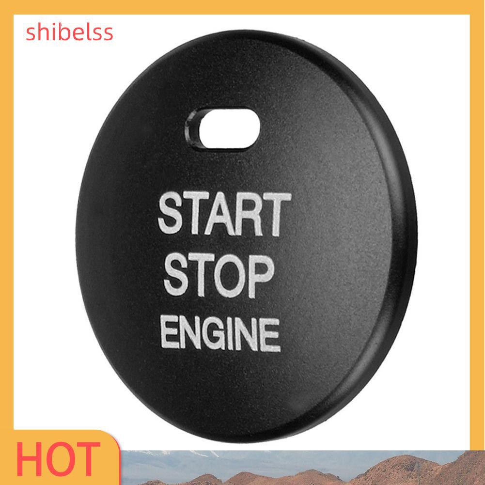 （ʚshibelss）Car Engine Start Stop Push Button Cap Cover Trim for Mazda 3 Axela CX-3-4-5