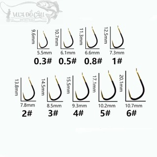 [Siêu cứng] Lưỡi titan không có ngạnh  - Shop Vua Đồ Câu