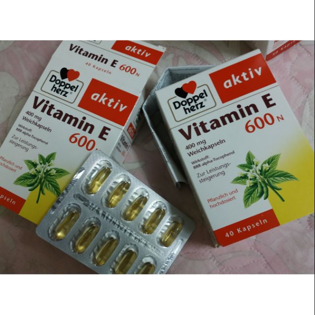 Chỉ 295200đ Vitamin E 600n Doppelherz Giá Rẻ Từ Xasaxa