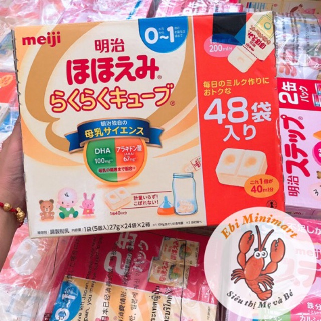 Sữa Meiji thanh Nhật Bản