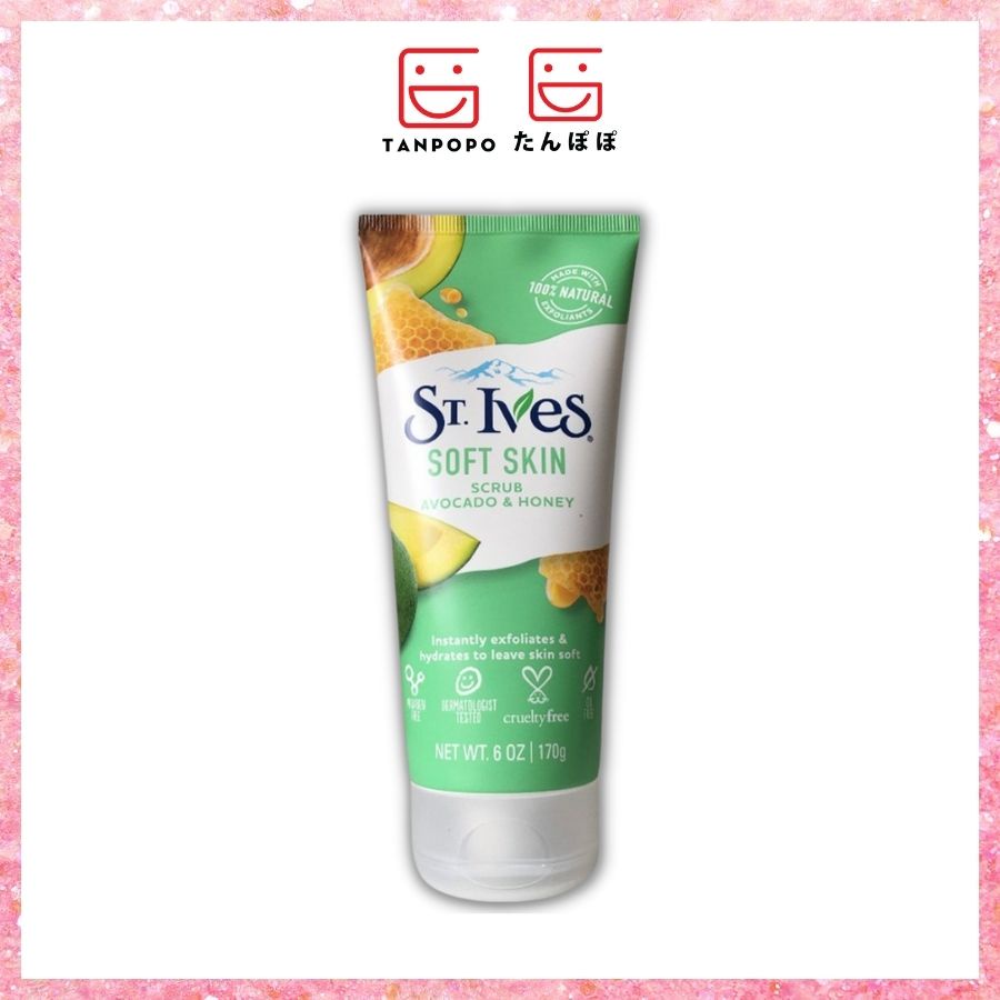 Sữa rửa mặt tẩy tế bào chết St.Ives - Bơ, Mật ong