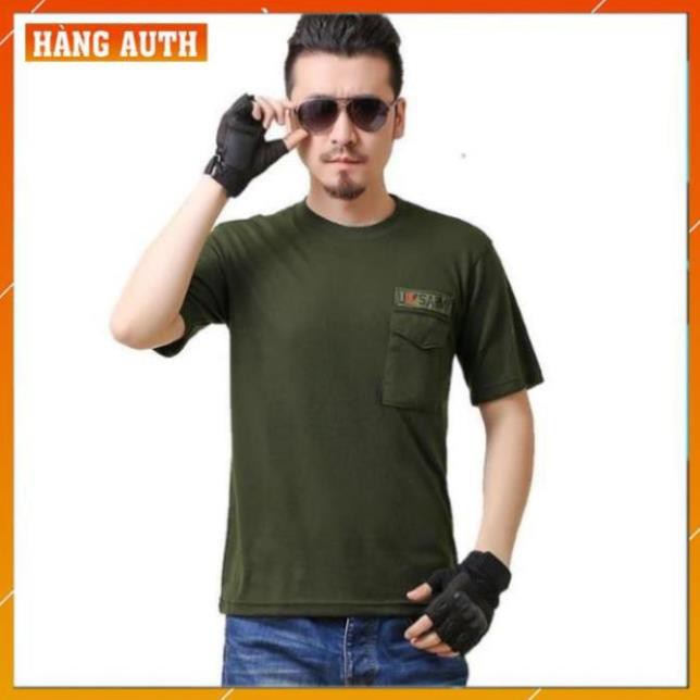 [FreeShip – hàng Auth]  Áo Thun Nam Lính Mỹ US ARMY - Áo Phông Nam cotton Quân Đội Rằn Ri  ༷