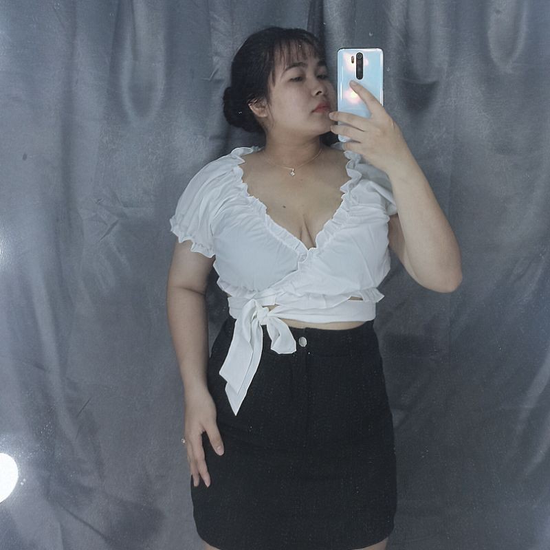 Sét áo nơ buột eo gợi cảm bigsize 60-90kg