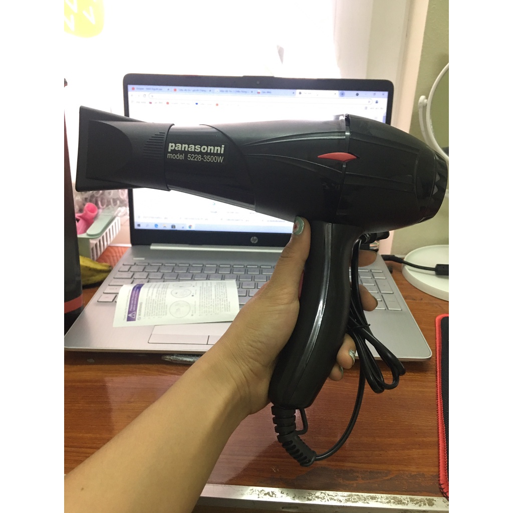 Máy Sấy Tóc 2 Chiều Nóng Lạnh Công Suất Lớn 3500W-TH_5528( tặng kèm đầu thổi) bảo hành 1 đôi 1