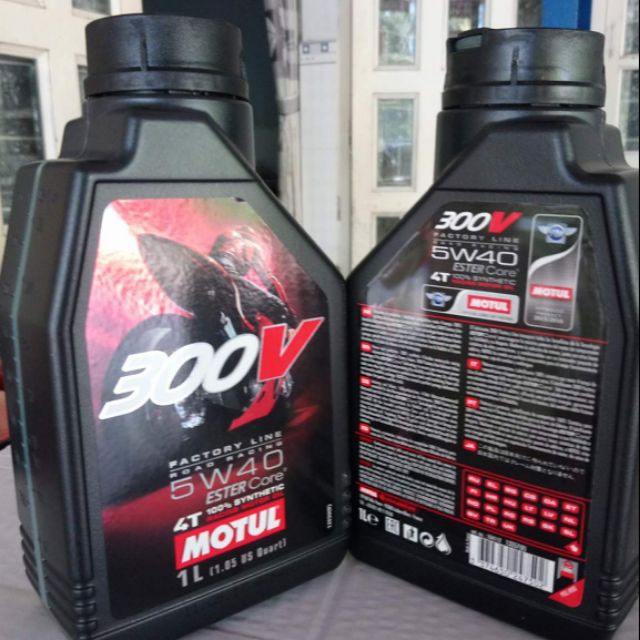 Nhớt Motul 300V 5W40 (Tem 3 lớp) nhập khẩu Pháp