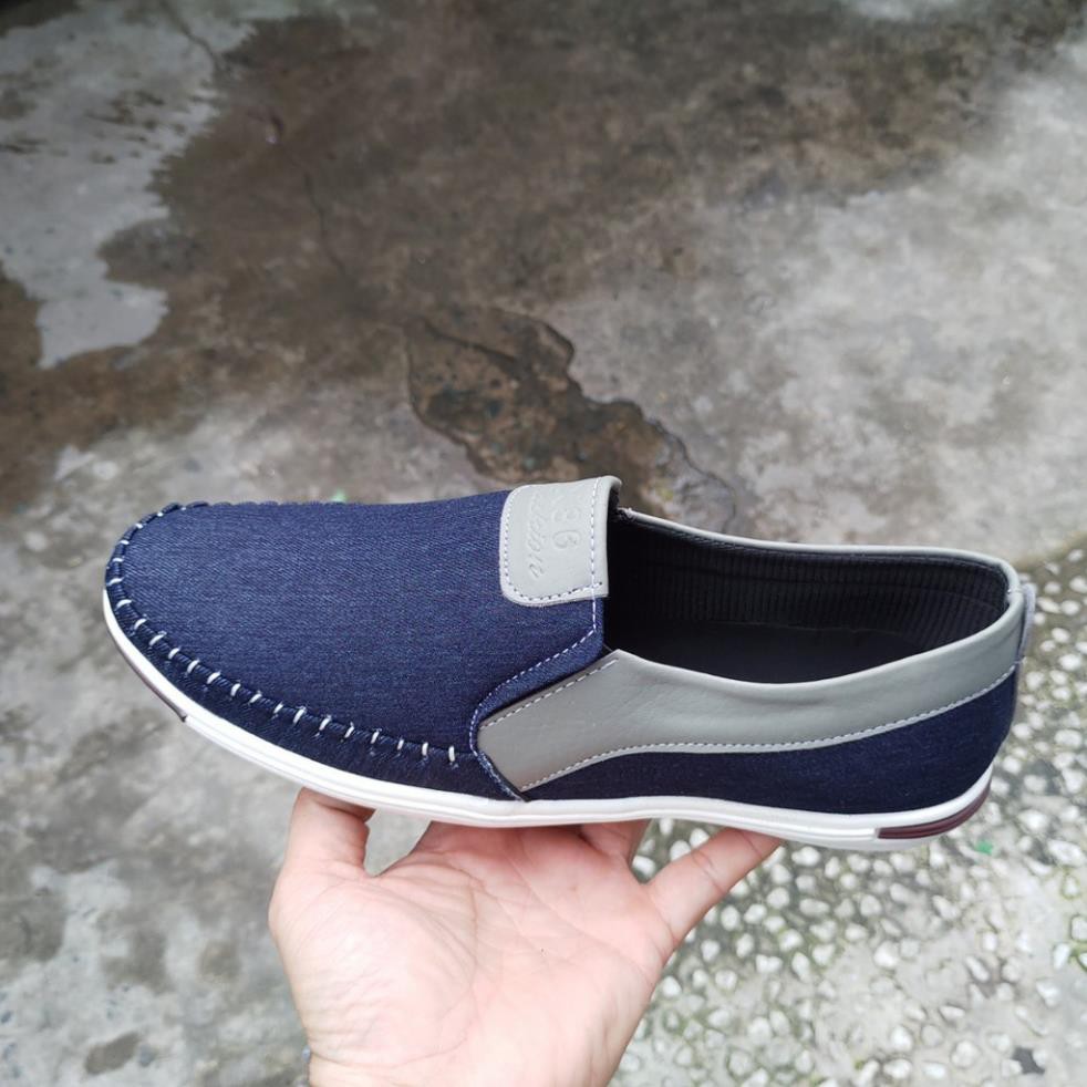 Giày lười vải bố cao cấp 4 màu X86fashion-XL11 [HÀNG CAO CẤP] | BigBuy360 - bigbuy360.vn