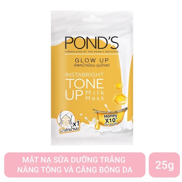 Mặt nạ POND'S nâng tone dưỡng trắng và tinh chất ngăn ngừa lão hóa Pond's Serum Mask 25g