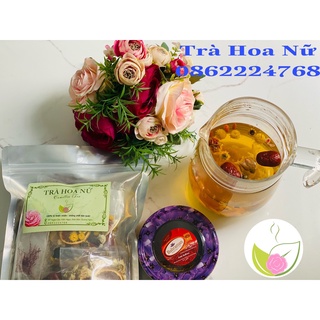 Trà Hoa Nữ- Mix từ các loại hoa nhập khẩu và nhụy hoa nghệ tây