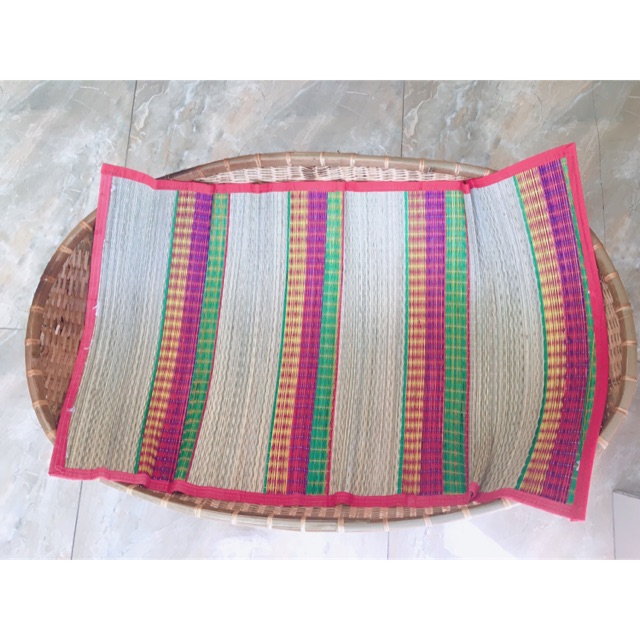Chiếu cói - chiếu lót nôi 2 size cho bé