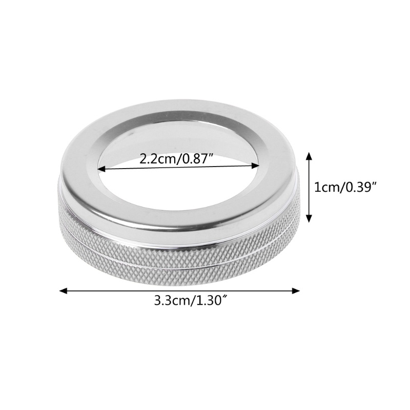 Vòng Nhôm Trang Trí Nút Điều Chỉnh Âm Lượng Cho Mercedes A B C E S CLA GLK W245 W246