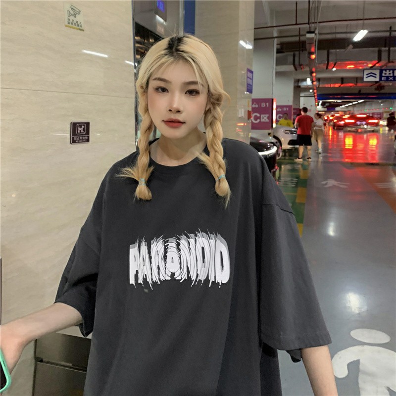 Áo thun nam nữ unisex tay lỡ A368 Pink, áo phông tay lỡ unisex form rộng oversize streetwear S10 | BigBuy360 - bigbuy360.vn