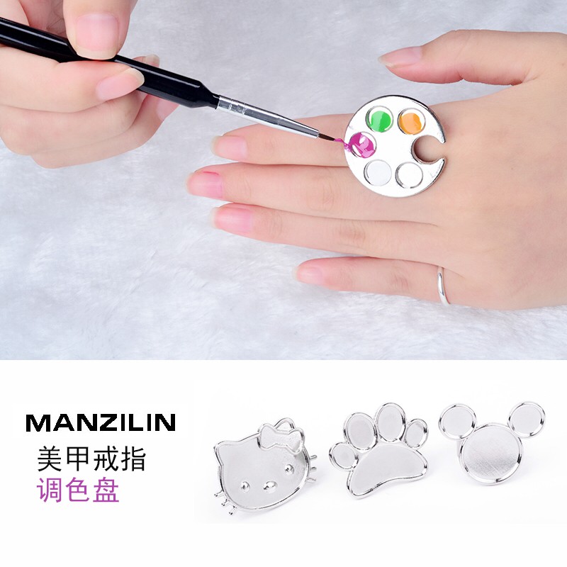 (Hàng Mới Về) Bảng Màu Sơn Móng Tay Nghệ Thuật Chất Lượng Cao