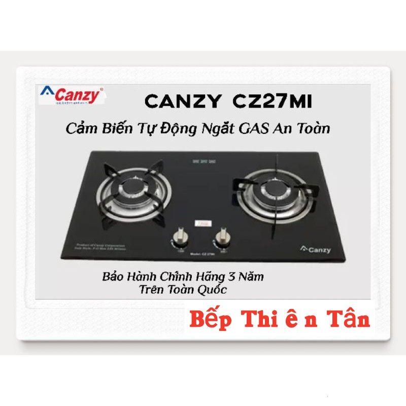 Bếp Ga Âm Tự Động Ngắt GAS CANZY CZ27MI