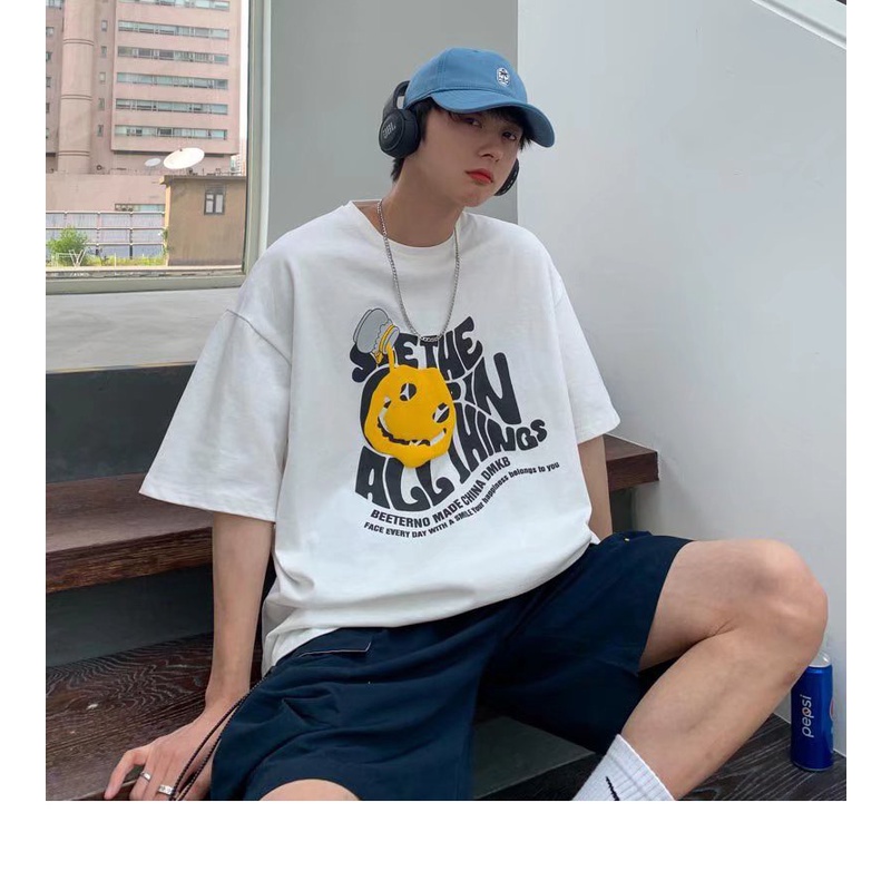 Áo Thun Nam Nữ Unisex - Áo Phông Form Rộng Phong Cách Hàn Quốc