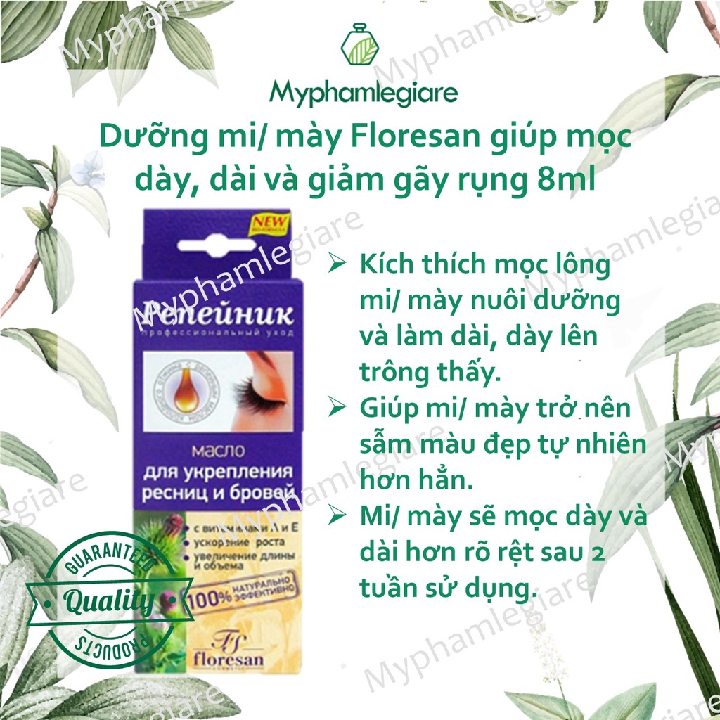 Tinh dầu dưỡng mi floresan_ Dưỡng mi Floresan