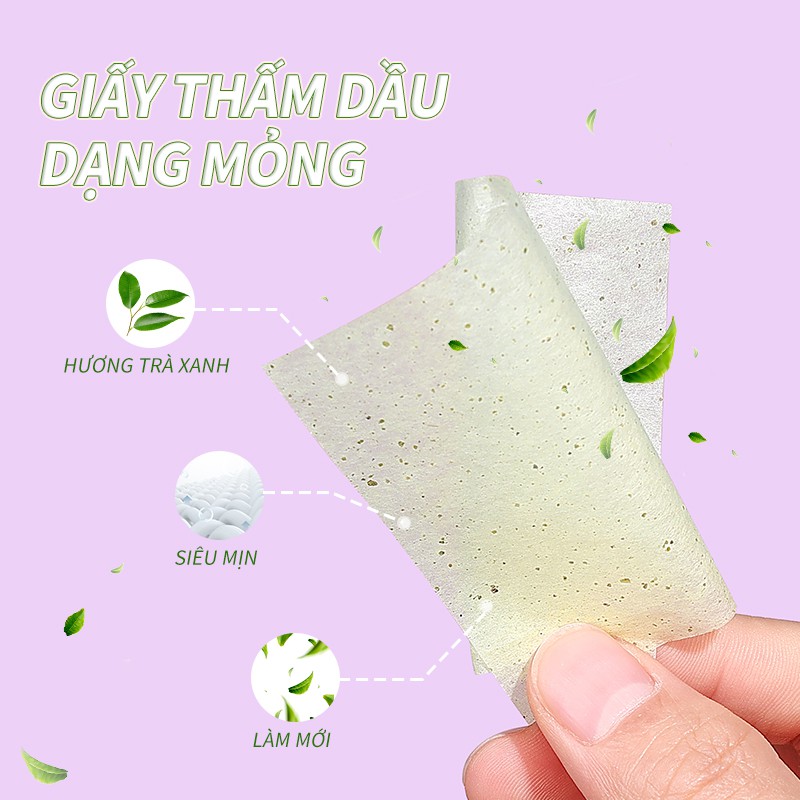 [Hàng mới về] Set 100 giấy thấm dầu Bayfree làm sạch da mặt sử dụng tiện lợi  | BigBuy360 - bigbuy360.vn