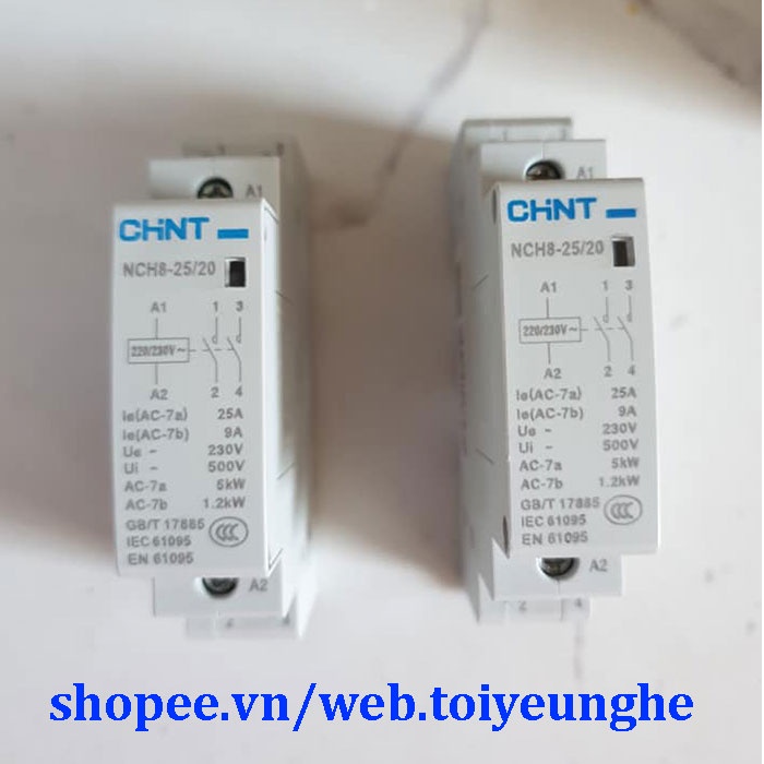 Khởi 2P 63A, 40A, 25A, 20A CHÍNH HÃNG