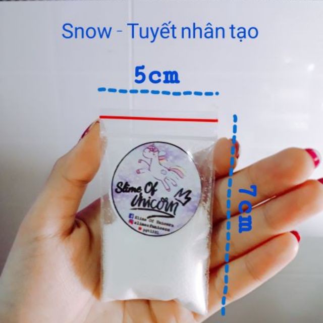 [SALE SỐC XẢ HÀNG] Snow (Tuyết nhân tạo)- 100g => 15k - Cách sử dụng dưới MÔ TẢ  Tcàng mua càng rẻ