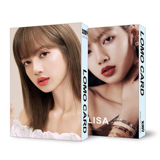 Blackpink lomo card bộ thẻ ảnh Lisa Blackpink