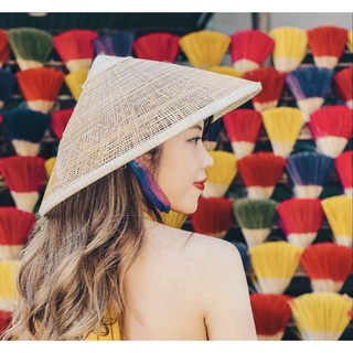 Nón lá thưa nón lưới trí nón lưới chụp ảnh