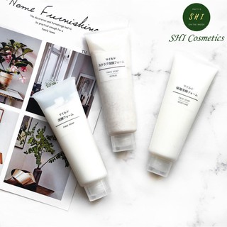 👑Sữa rửa mặt tẩy tế bào chết Muji Face Soap Scrub 120g👑