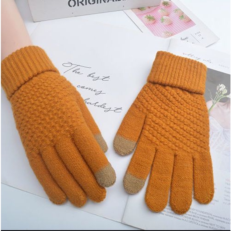 Găng Tay Giữ Ấm Chống Lạnh Mùa Đông Thiết Kế Dễ Thương