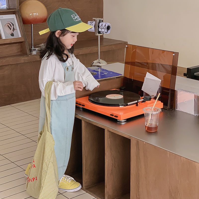 [Babycat] Hàng Có Sẵn Quần Denim Mềm Dễ Phối Đồ Phong Cách Nhật Bản Hàn Quốc Nhật Bản Mùa Xuân Thu Cho Bé Gái