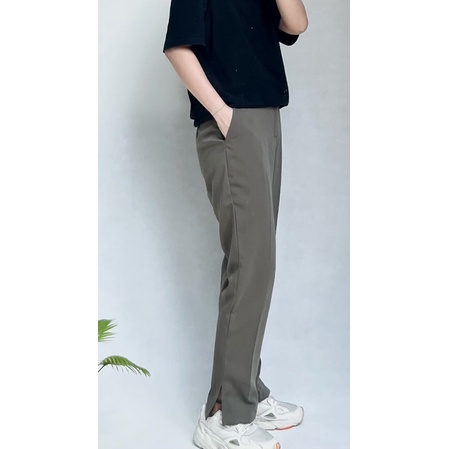 QUẦN TÂY ỐNG XẺ TÀ - CUT PANTS 2'S KN (ảnh thật từ shop)