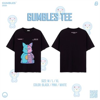 Áo thun tay lỡ Grim Tee Fox Black - Gumbles Official