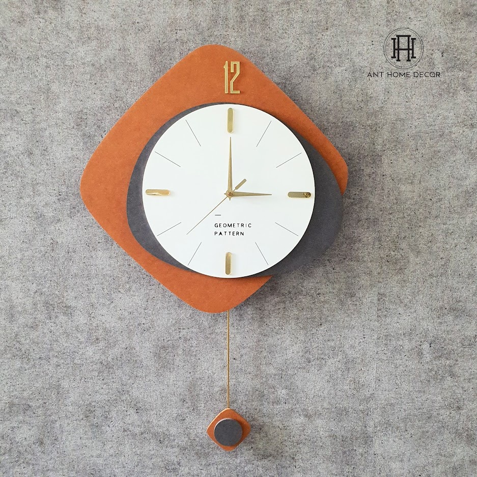 Đồng hồ con lắc J45 ( cam )