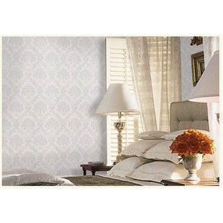 Decal giấy dán tường châu âu bạc