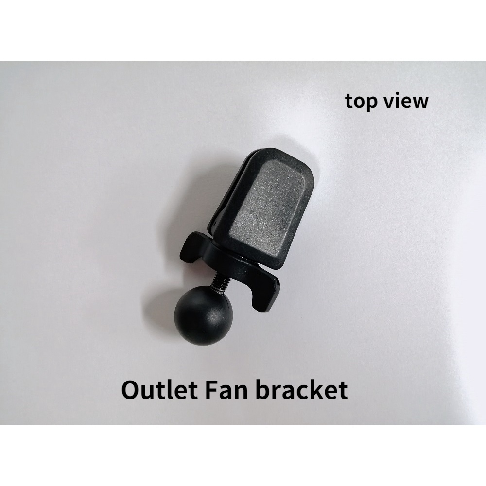 Giá Đỡ Quạt Mini 12V24V Xoay 360 Độ Thông Dụng Gắn Lỗ Thông Gió Xe Hơi