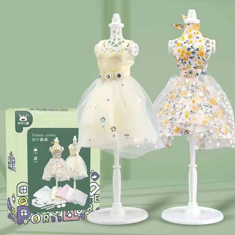 Bộ đồ chơi thiết kế thời trang - may váy công chúa cho bé