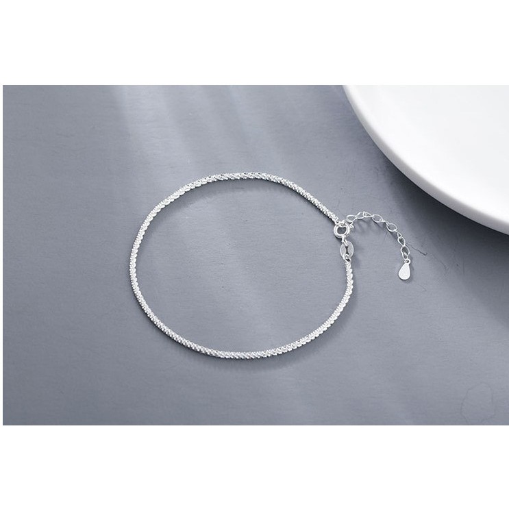 Vòng chân, lắc chân bạc 925 cao cấp Sparkling xinh xắn, dễ thương, nữ tính LC5 | TRANG SỨC BẠC HARMONY