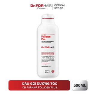 Dầu gội CHỐNG RỤNG TÓC & NGĂN GÀU, chăm sóc tóc khỏe mạnh của Dr.FORHAIR Hàn Quốc Folligen Plus 500ml