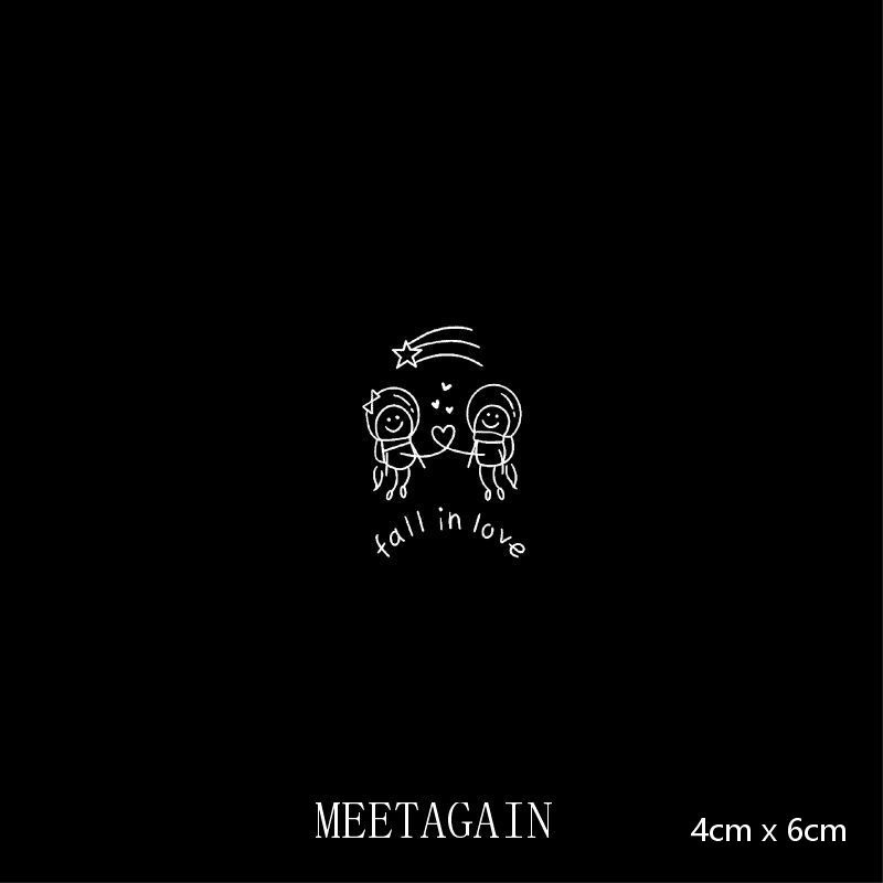 Hình Xăm Dán Tạm Thời Tối Đa 15 Ngày Không Thấm Nước Cỡ 4cm X 6cm