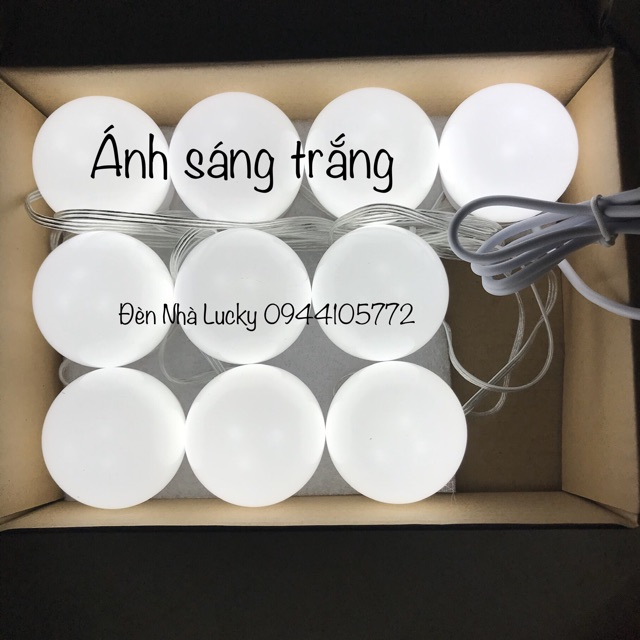 ĐÈN LED DÁN GƯƠNG TRANG ĐIỂM 3 MÀU ÁNH SÁNG VÀNG ẤM / TRẮNG ẤM / TRẮNG