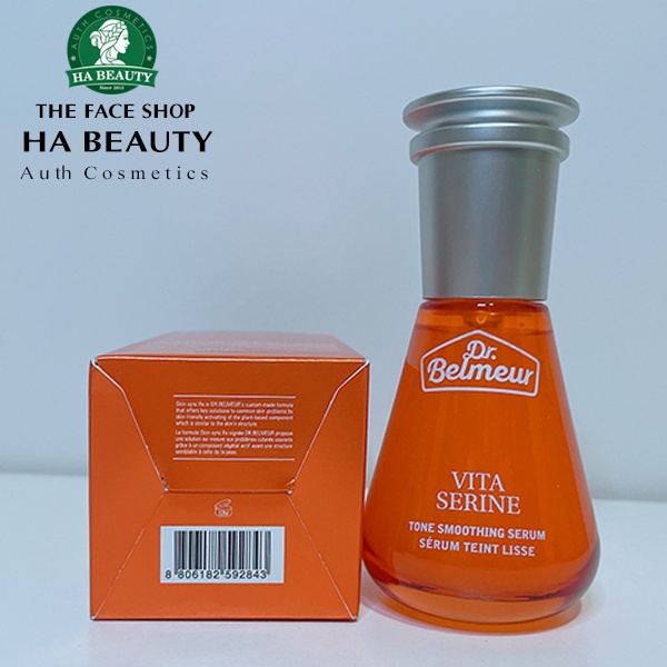 Serum dưỡng trắng da chống lão hóa dưỡng ẩm nám làm sáng da vitamin C The Face Shop Dr Belmeur Vita Serine Serum 45ml