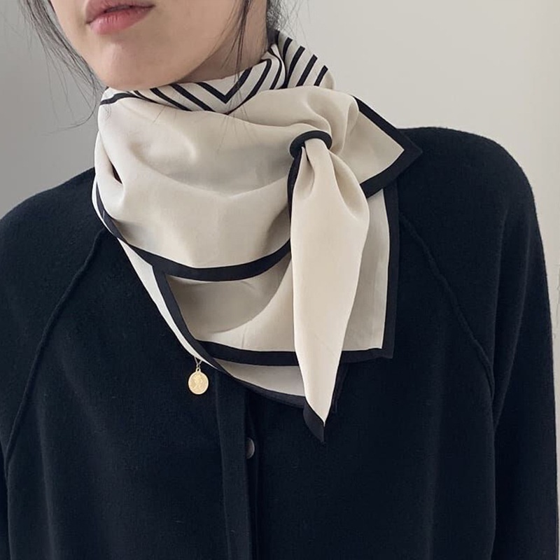 Khăn choàng cổ vuông 90cm thời trang nữ tính