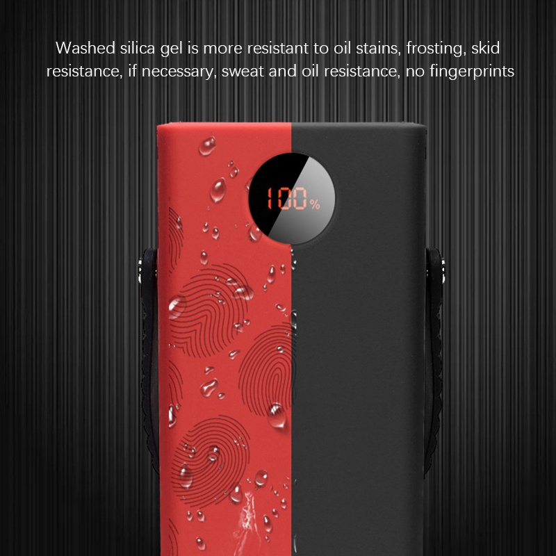 Silicone Vỏ Silicon Mềm Bảo Vệ Chống Trượt Chống Rơi Cho Pin Sạc Dự Phòng Romoss Zeus Pea40 40000mah