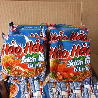 Mì tôm Hảo Hảo sườn heo tỏi phi