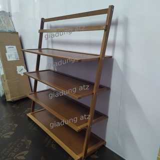Kệ giày tre 4 tầng để đồ đa năng