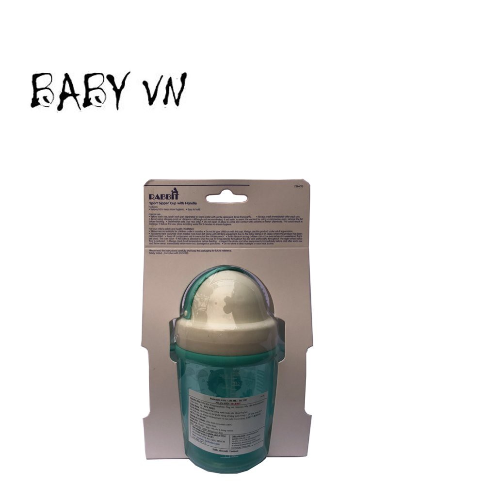 Bình nước hình thú 210ML - HC520 - RABBIT - HACO BABY - BABY VN