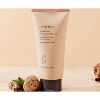 Sữa Rửa Mặt 🔥Tro Núi Lửa Innisfree 🔥Jeju Volcanic Pore Cleansing Foam 300ml se khít lỗ chân lông🔥kiểm soát dầu nhờn