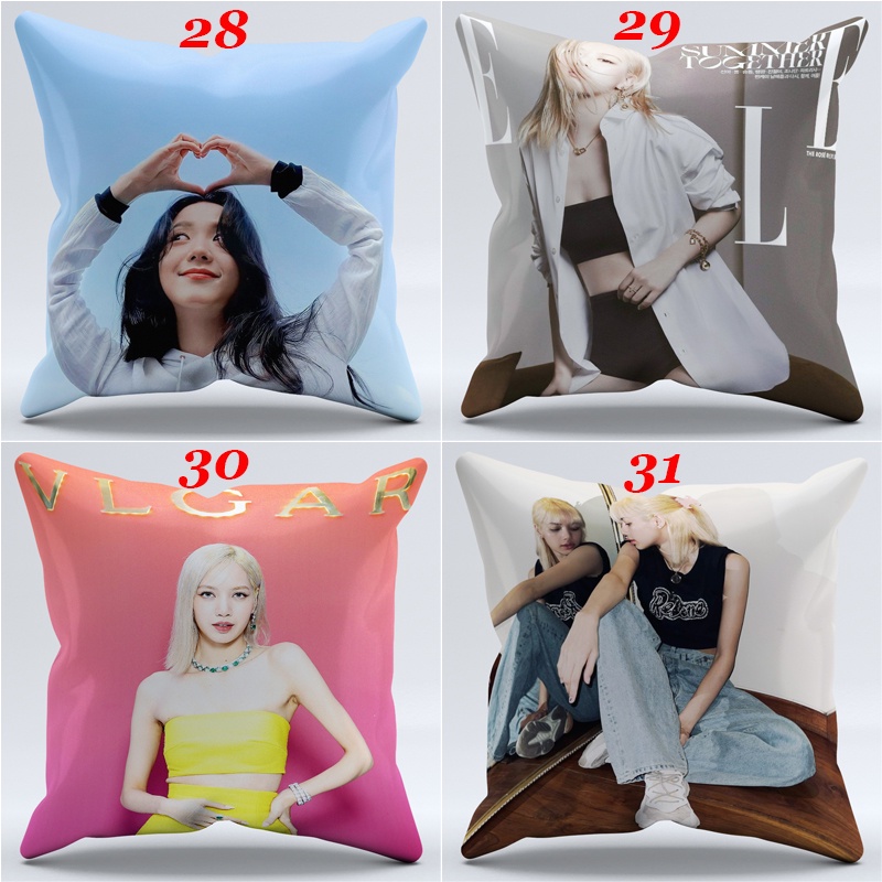 Vỏ Gối Polyester In Hình Nhóm Nhạc BLACKPINK How You Like That