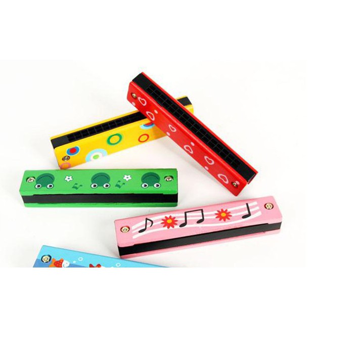 Kèn Harmonica Gỗ Xinh Xắn Cho Bé