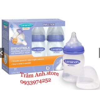 (Combo 5 Set) Bình Sữa Lansinoh momma 160ml / 240ml
