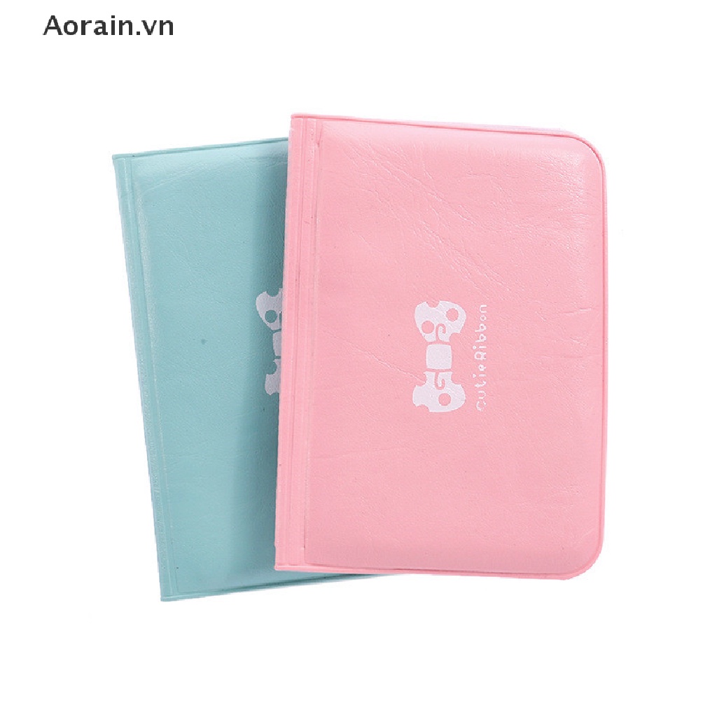 1 Ví Đựng Thẻ, Hộ Chiếu Màu Kẹo Ngọt Ốp