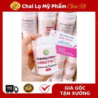 Kích trắng Arbutin Colagen chuẩn Thái , nguyên liệu, công thức làm kem trộn trắng da body